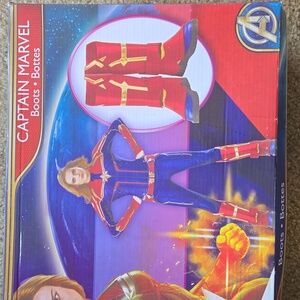 Captain Marvel cosplay avenger boots US 6